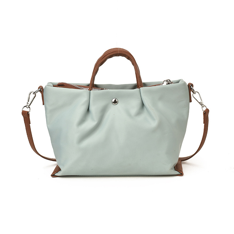 Bolso de tela de nylon de gran capacidad para mujeres 2026 nuevo tipo de bolso de hombro ligero y simple estilo coreano nicho Zhong Commuting Tote image 15