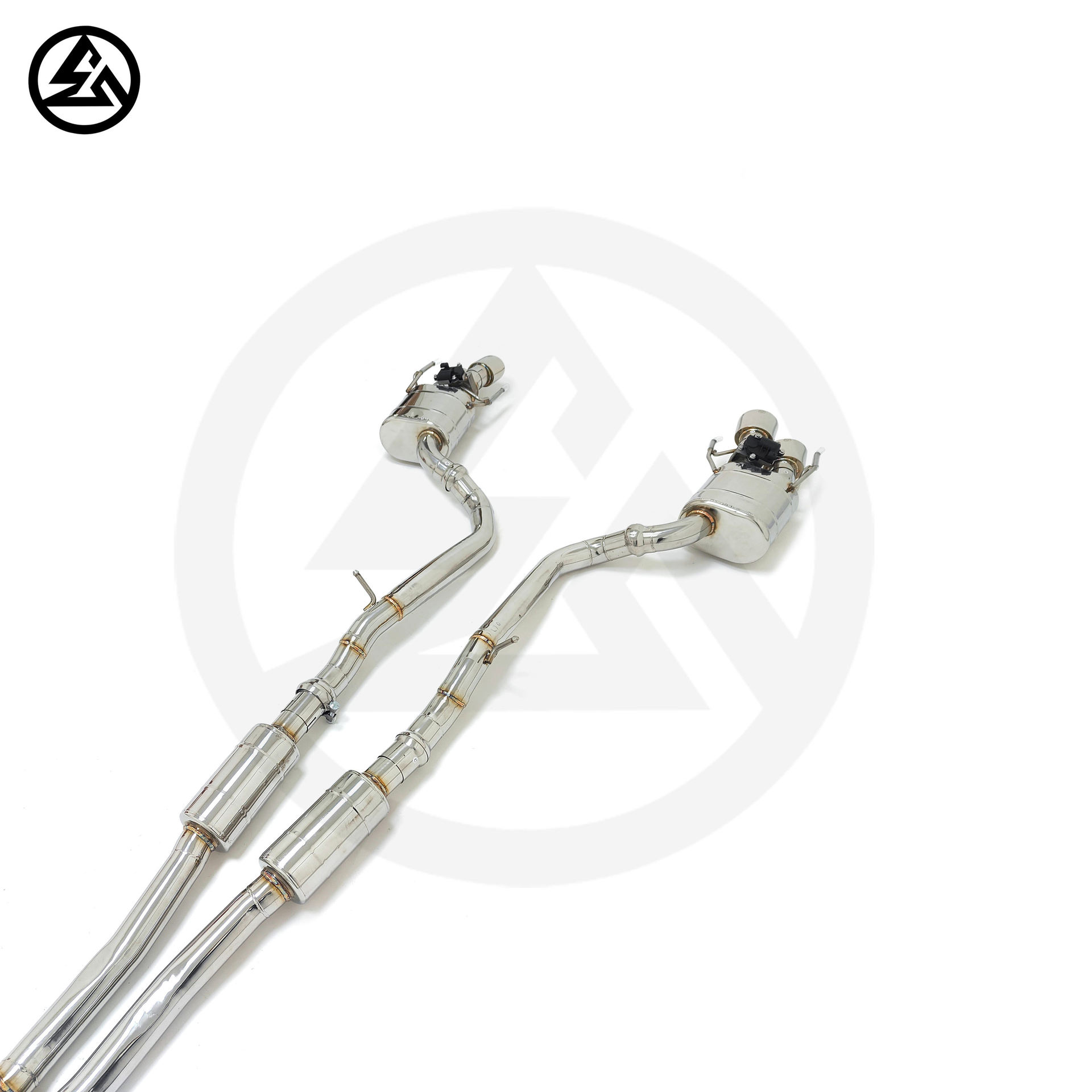 Suitable for Lexus RCF RC F 5.0l V8 stainless steel valve electronic RCF cat-back exhaust