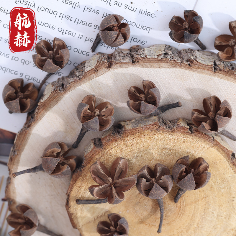 Cross fruit natural dried fruit creative handmade DIY material Christmas Festival kindergarten decoration retro props