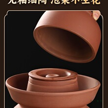 四川食品级土陶泡菜坛子家用老式腌菜缸小号大号泡酸菜无釉带盖子