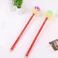 木柄馬桶刷家用刷子無死角衛生間軟毛清潔刷潔廁刷便池廁所刷批發