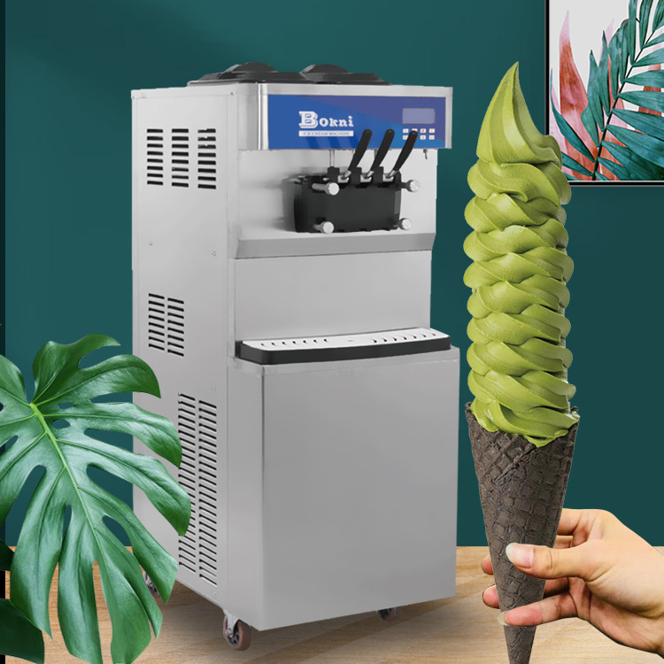 Commercial Large-Capacity Soft Ice Cream Machine Frozen Yogurt Ice Cream Machine Factory Direct Sales Ice Cream Machine