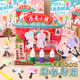 Mr. Toy Mini Intangible Heritage Paint Fan Small Shop Handmade DIY with Character Material Package Full Set of Bleached Paint Small Fan