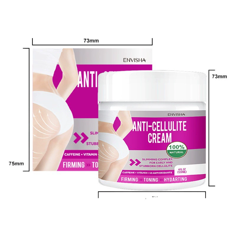 Трансграничный крем для похудения ENVISHA ANTI-CELLULITE КРЕМ 120 г