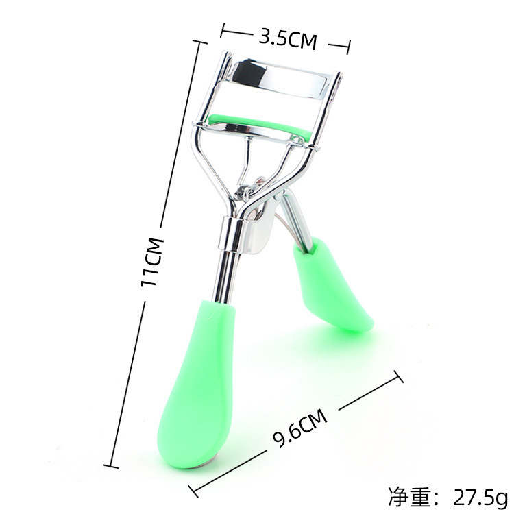 カラーカールまつ毛クリップまつ毛補助器携帯型美化粧ツールアヒル舌柄プラスチック広角まつ毛クリップ|undefined