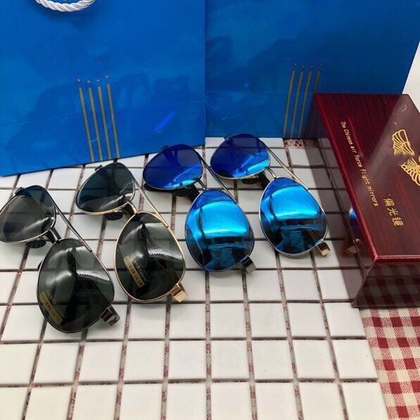 7515 Glasses Wooden Box 588 Glasses Flight Polarized Sunglasses Gift Box Gift Polarized Glasses