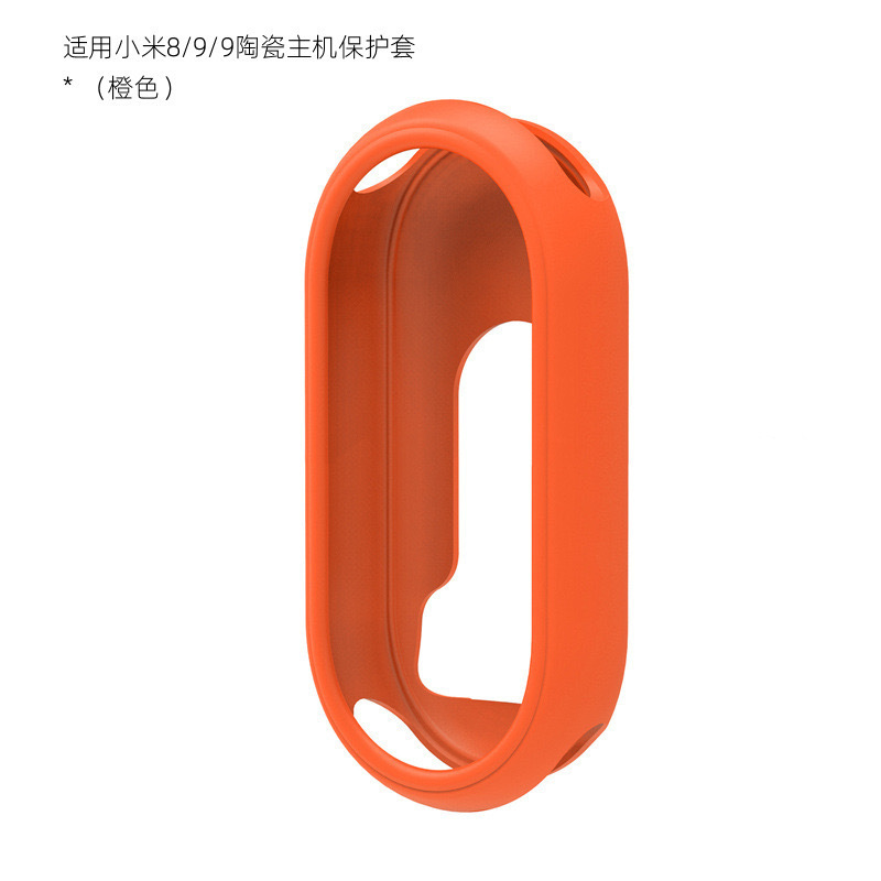 Xiaomi Mi Band 8 ストラップ Xiaomi Mi Band 9 シリコンオールインクルーシブソフトシェル保護カバーブレスレット 8NFC バージョン時計ケースに適しています。|undefined