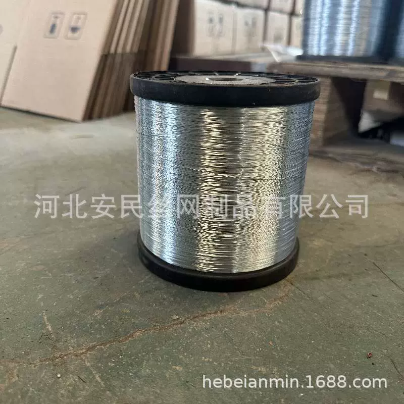 镀锌轴丝 0.2mm-1.2mm轴装铁丝酸洗 软态退火镀锌铁丝