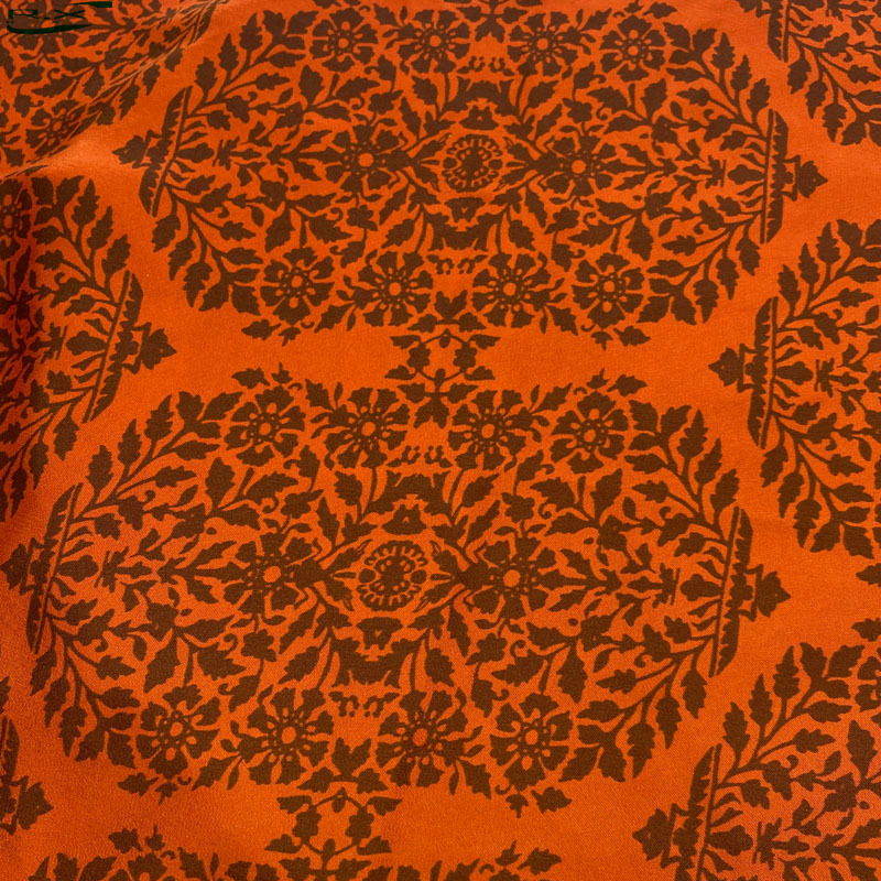 厂家现货丝滑富贵提花 优雅气质女织锦民国风春夏旗袍涤氨面料