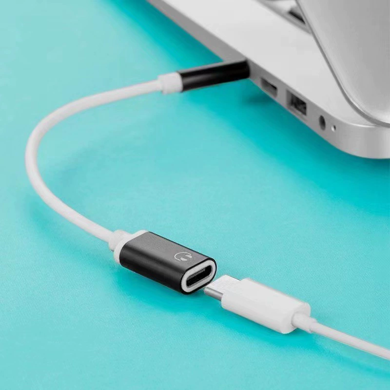 Адаптер-кабель для наушников Type-C к круглому 3,5 мм, USB-C женский разъем к аналоговому мобильному телефону адаптер-конвертер