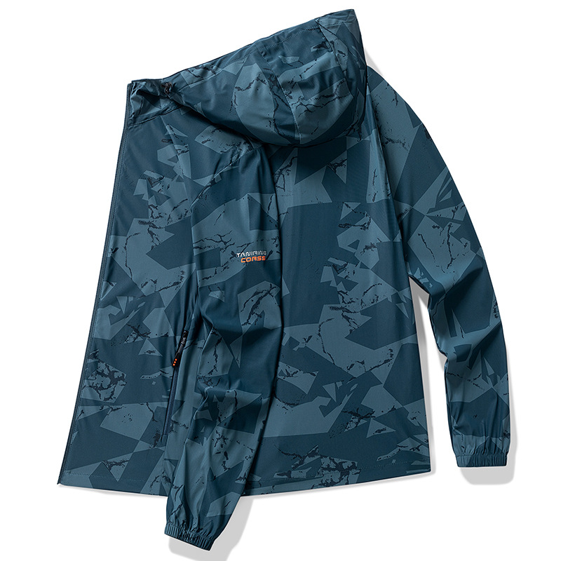 Men's summer thin camouflage sun protection clothing