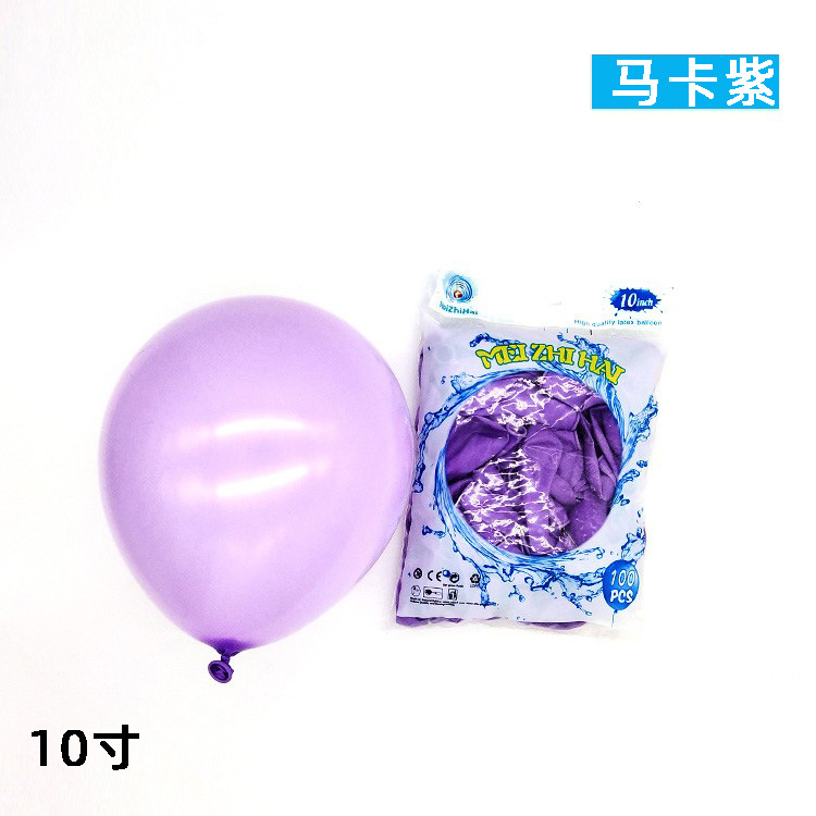 Maca morada de 10 pulgadas 100 piezas