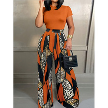 F 13743 Sleeveless Print Wide Leg Set ����ӡ�������׿羳