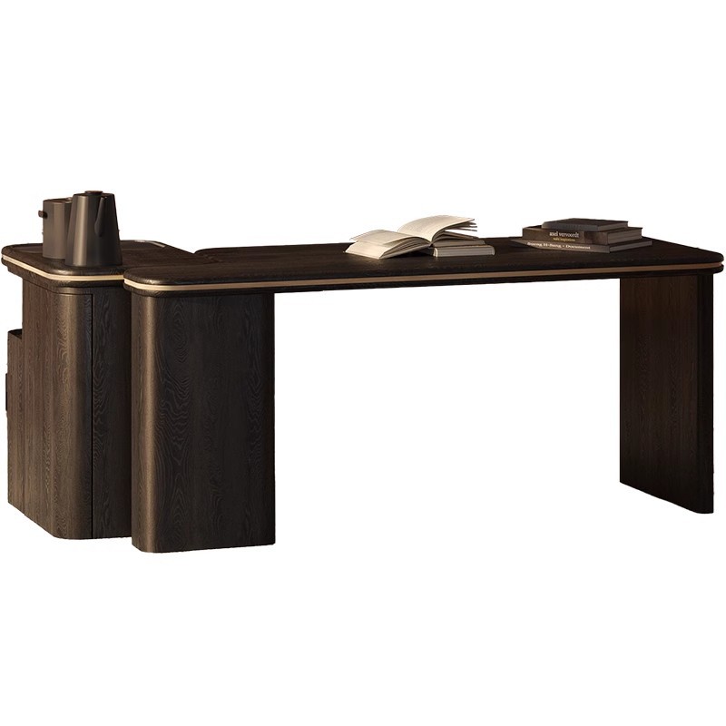 Mesa de comedor, mesa de té, escritorio dos en uno, mesa de té de doble uso, lujo ligero, balcón moderno de alta gama, combinación de mesa y silla de té