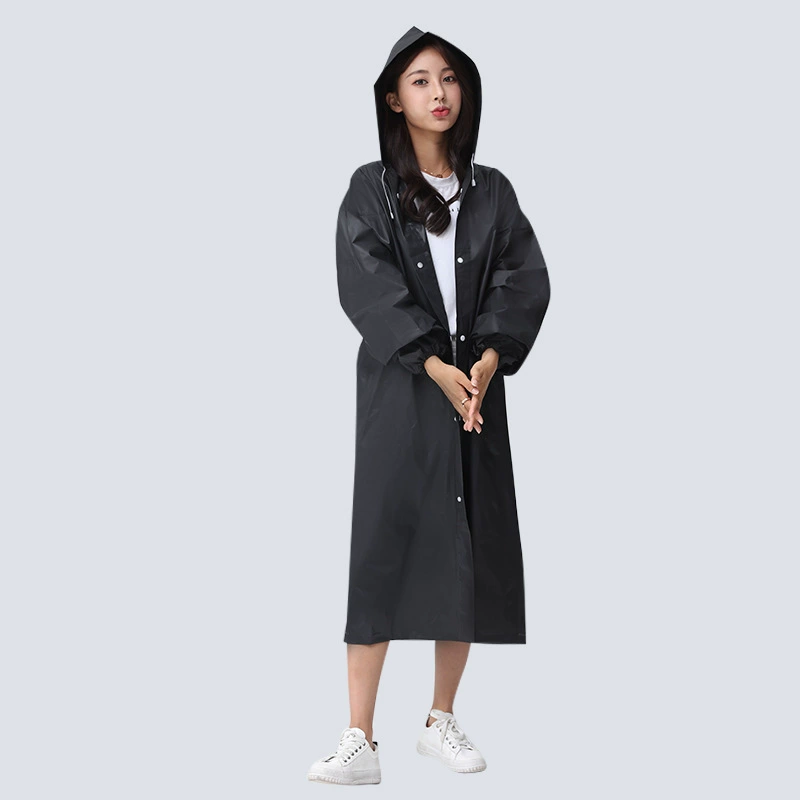 Утолщенный плащ для взрослых поколения одноразовых пончо для путешествий на открытом воздухе EVA легкий плащ с печатью логотипа