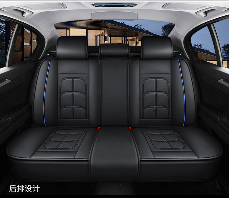 Wholesale Foreign Trade Manufacturers Direct Sales New All-Inclusive Car Seat Covers Full Leather Seat Cushions Four-Season Universal Seat Cushions Seat Covers