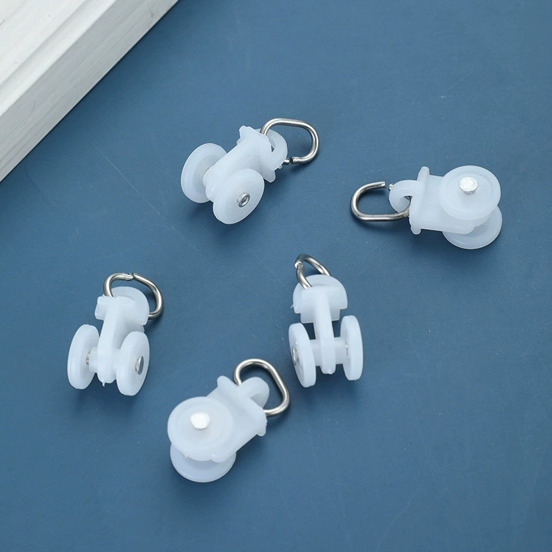 (Индивидуальные) Шкив для штор Аксессуары для колес Ролик Старомодный прямой направляющий рельс Слайд Колесный шкив