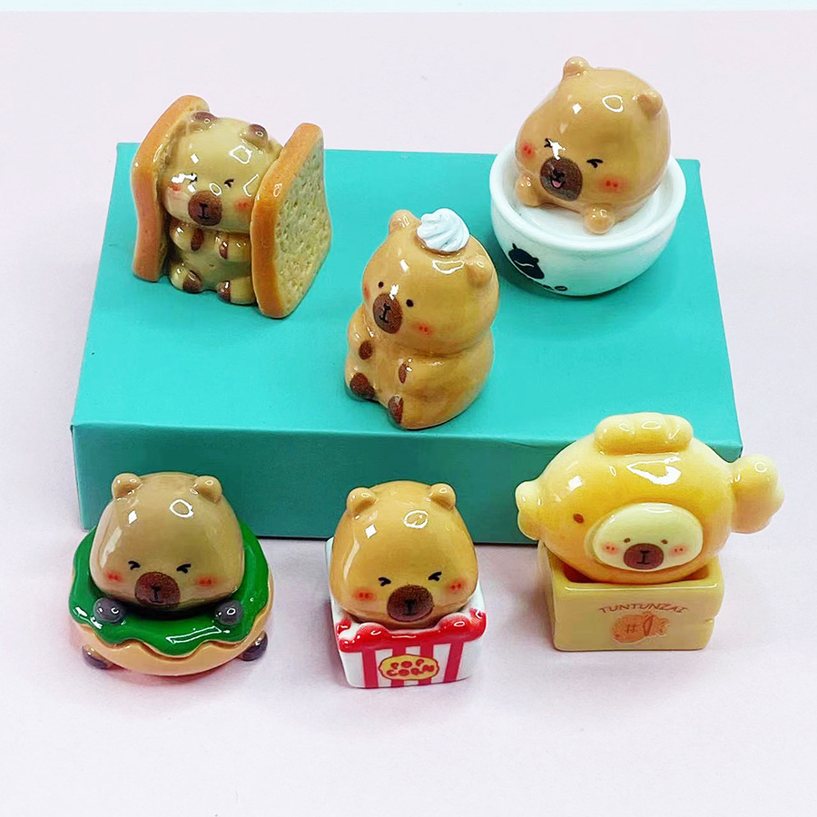 Creative cartoon three dimensional food play
