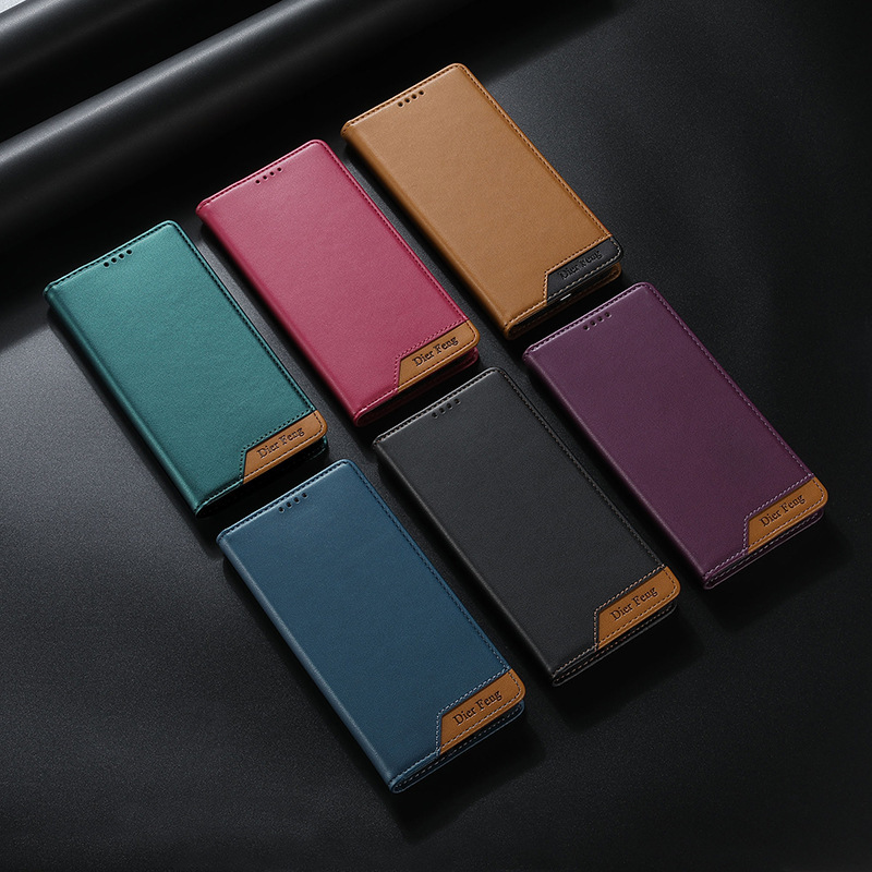Flip cover phone case suitable for Samsung Galaxy S24+S23S9S8, leather case with card slot for S26S25S22 Flip cover phone case suitable for Samsung Galaxy S24+S23S9S8, leather case with card slot for S26S25S22
