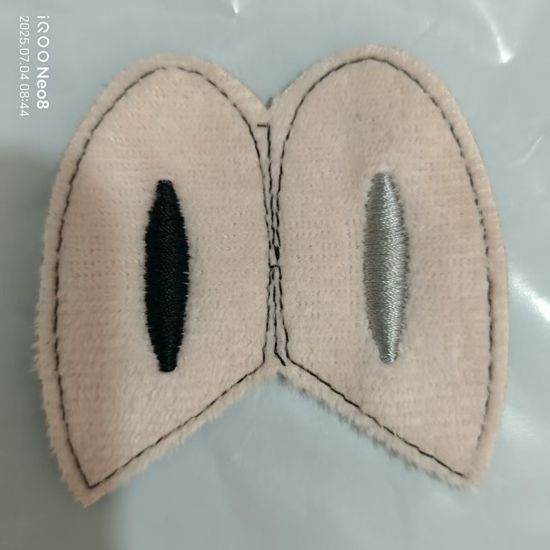 絶妙なバブルマートぬいぐるみスタイルの刺繍耳コンピュータ刺繍布ステッカーアクセサリー工場直接承認供給|undefined