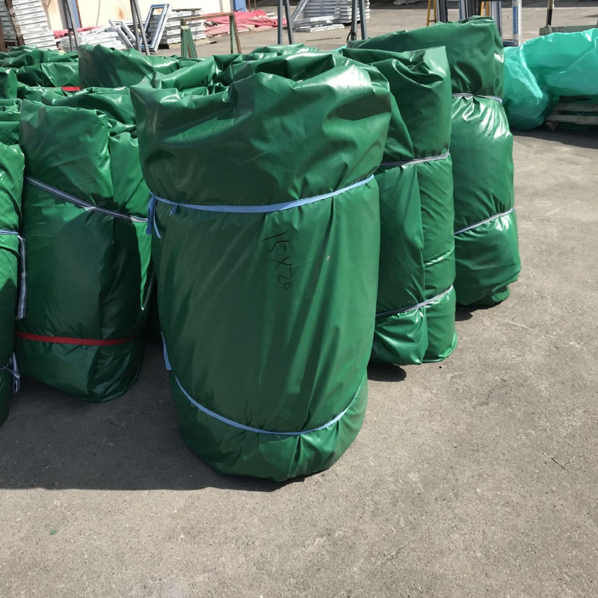 三防布篷布专业生产加工PVC涂塑篷布防雨阻燃刀刮布货场盖布直销