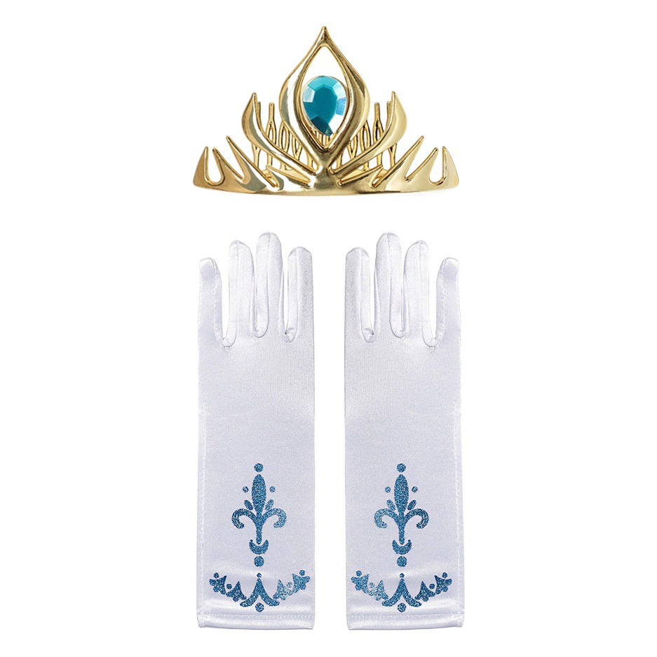 Платье Эльзы «Холодное сердце», платье принцессы Эльзы на Хэллоуин, платье Эльзы, юбка, детское летнее платье для выступлений