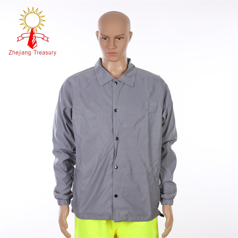 Factory Safety Traffic Safety Reflective Clothes Work Clothes Reflective Multifunctional Shirt Soft Reflective Jacket
