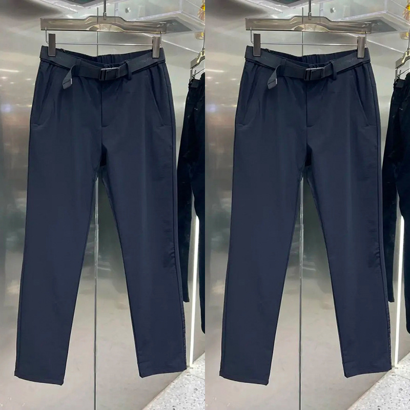 Autumn and Winter New All-match Casual Pants Men's high quality European Soft Shell Rusk Pants Fashionable Simple Trendy Straight Pants