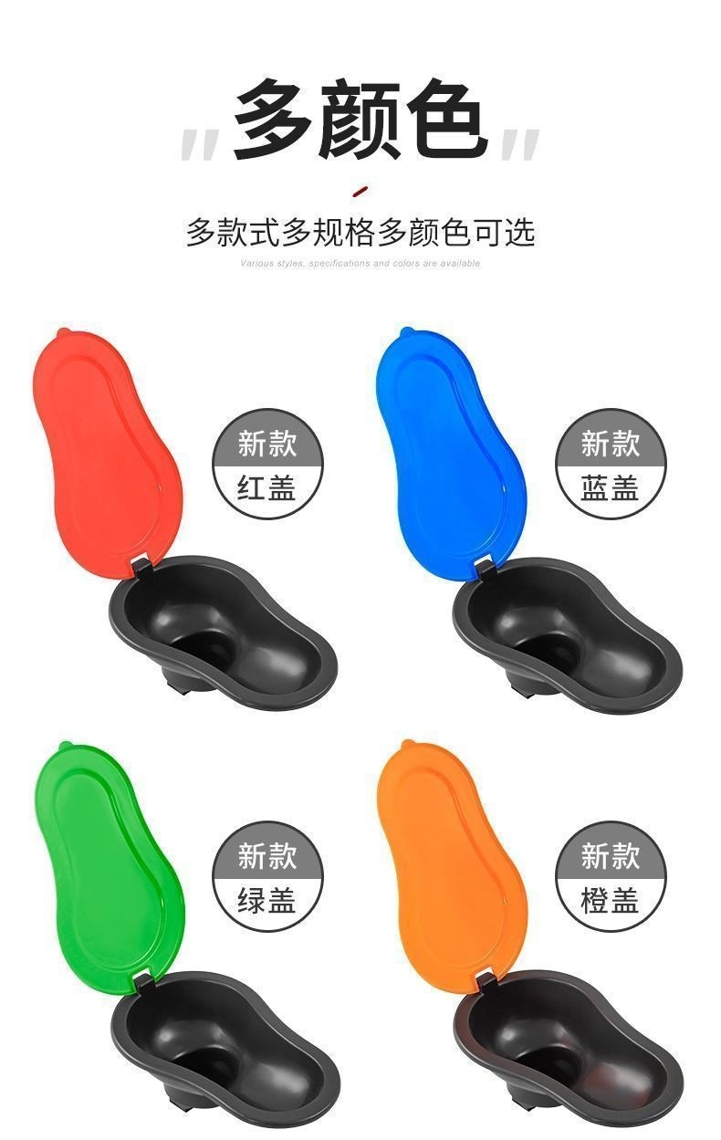 Temporary thickened anti-odor simple squat toilet, plastic toilet, toilet construction, disposable construction site toilet undefined