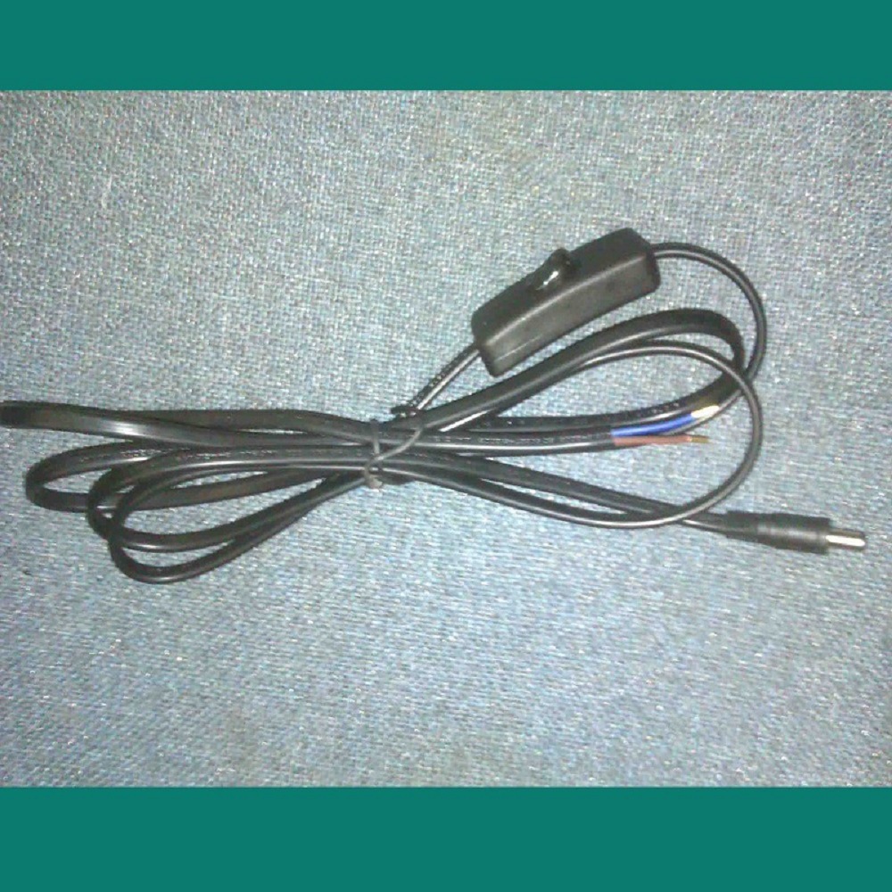 主要生产销售欧规两芯扁线带303开关DC插头VDE认证电木灯头电源线