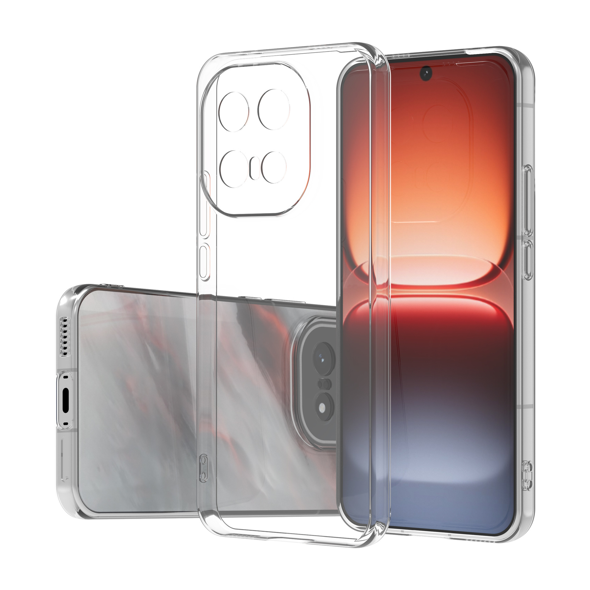 适用VIVOiQOO15全包手机壳 X300PRO加厚防摔V60透明X300保护套