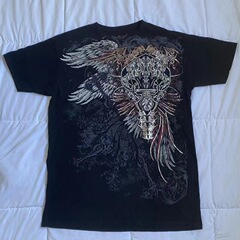 欧米風2025夏速売通アマゾン個性街頭潮流暗黒プリント半袖tシャツスポット
