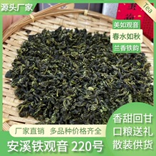 新茶春茶安溪铁观音消青型乌龙茶叶散装厂家批发礼品礼罐装送礼茶
