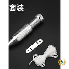 吊线锤吊线坠锥形铅陀木工安装泥瓦工测量垂直工具建筑线垂圆柱型