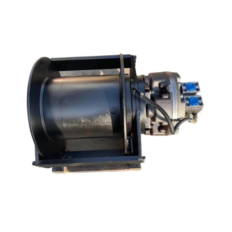 cabrestante hidráulico de minería simple de operación en la mina No.1 de Shandong