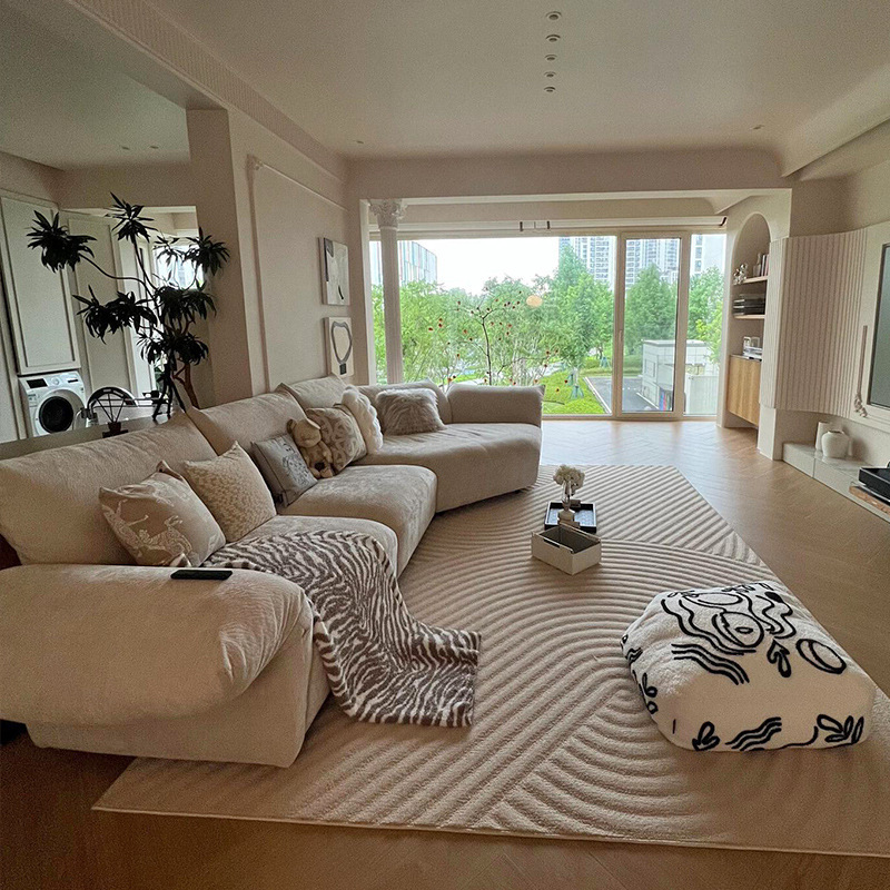 New Year's New Sofa Designer Sofa Internet Celebrity Living Room Italian Minimalist Style Sofa Edra Petal Sofa Combination