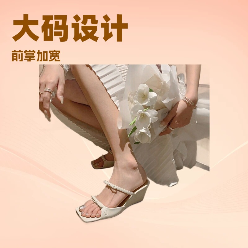 New Product~ Large Size High-Heeled Shoes with Widened Forefoot for Women with Wide Feet, New Style Beautiful Wedge Sandals, German Training Shoes for Women New Product~ Large Size High-Heeled Shoes with Widened Forefoot for Women with Wide Feet, New Style Beautiful Wedge Sandals, German Training Shoes for Women