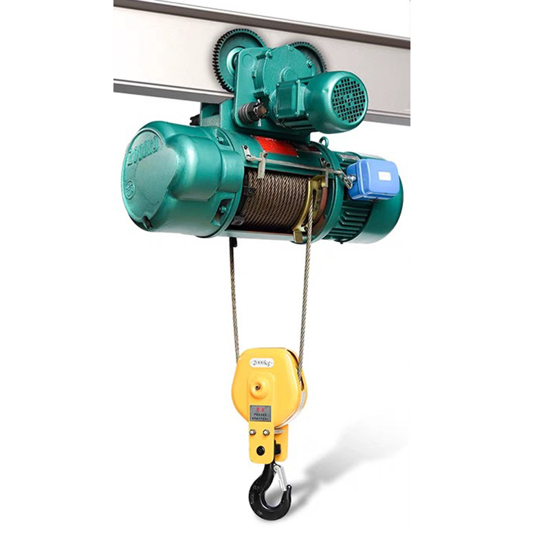 CD1型钢丝绳电动葫芦额定载荷2吨 起升30米 CD型2T30M 运行式葫芦