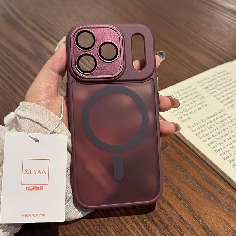 自带镜头膜适用苹果17Promax手机壳磁吸新款iphone16Pro镜头保护壳磨砂男士15PM手机套软胶防摔ip14全包外壳|undefined