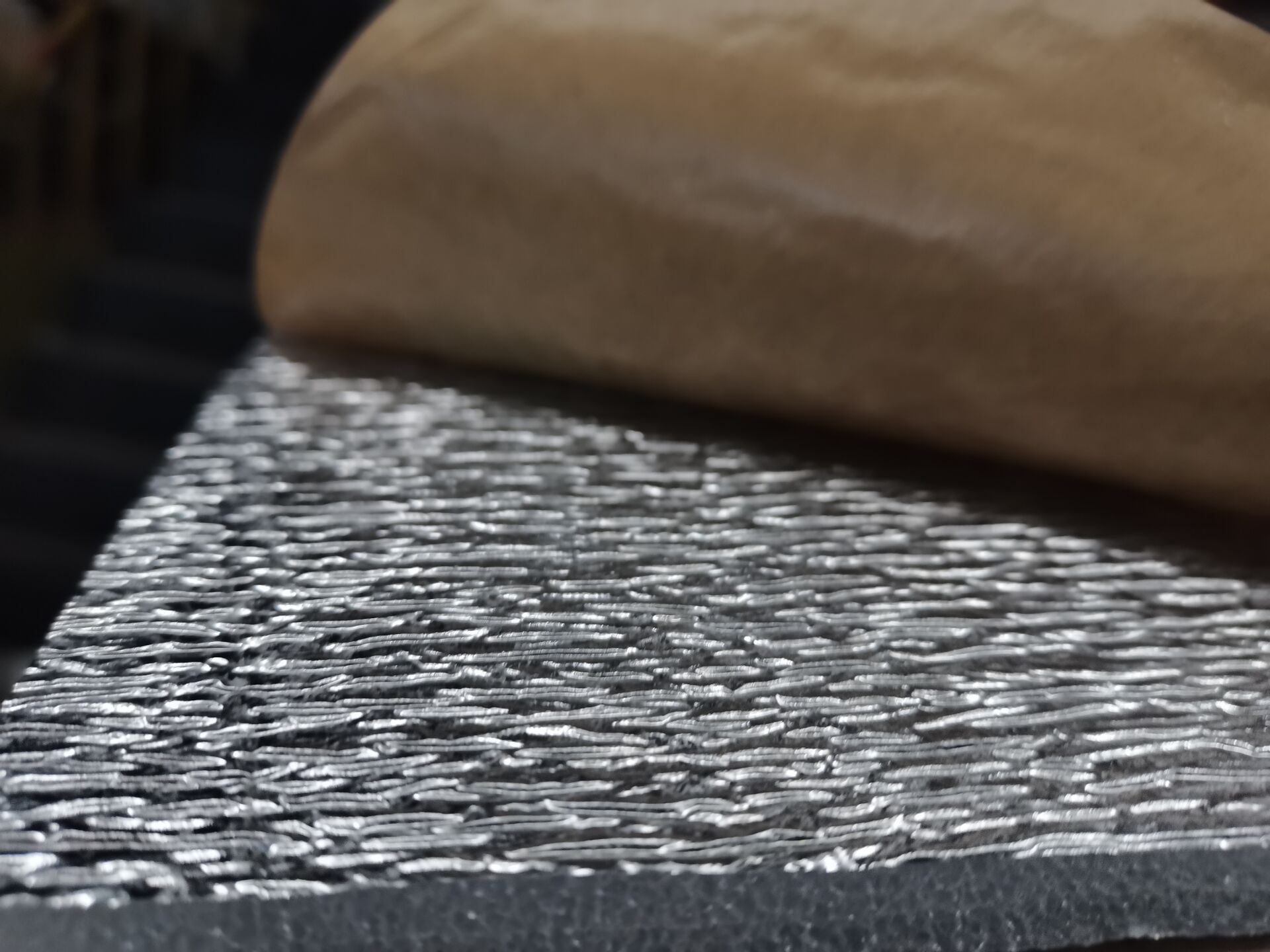 厂家供应白色珍珠棉表铝箔复铝箔泡沫/白色珍珠棉复铝箔包装