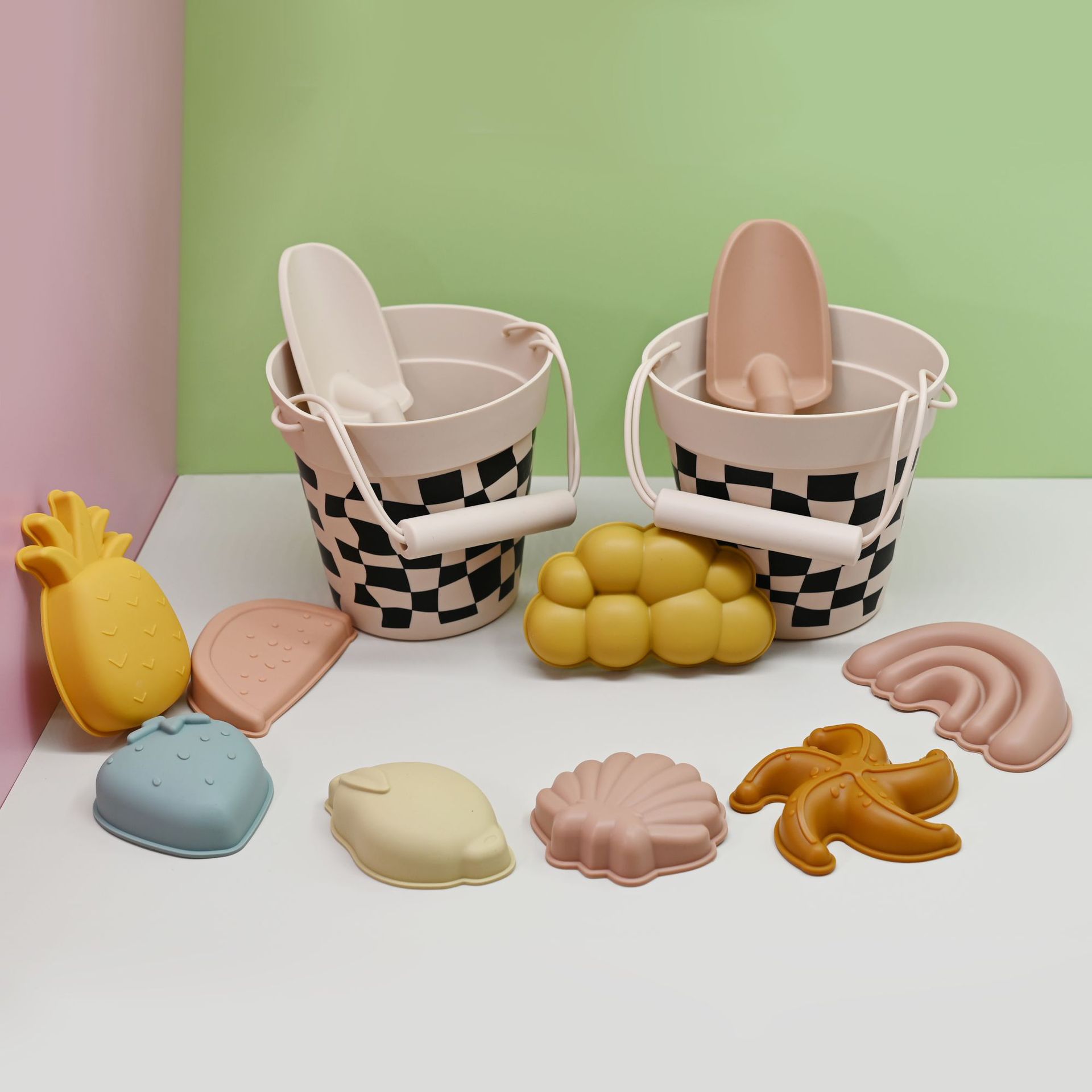 Juguetes de playa para niños playa cuadrícula set de barril de playa juegos de agua juegos de arena herramientas de excavación de arena en la playa