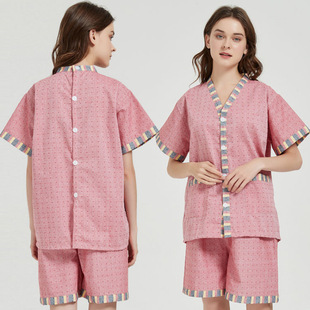 Moxibustion Clothing with Open Back for Steaming, Cupping Bathrobe for Men and Women, Massage Back Cardigan, Back Massage Clothing by Wang Xiao