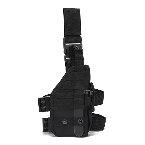 Military Fan Black Hawk Holster, Outdoor Cs Training Tactical Leg Gear, Field Sports Equipment Revolver Combat Leg Bag