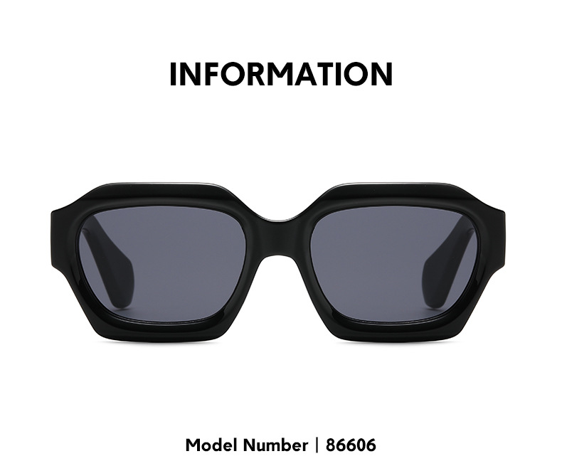 Fashion Leopard Pc Square Patchwork Full Frame Men's Sunglasses display picture 2