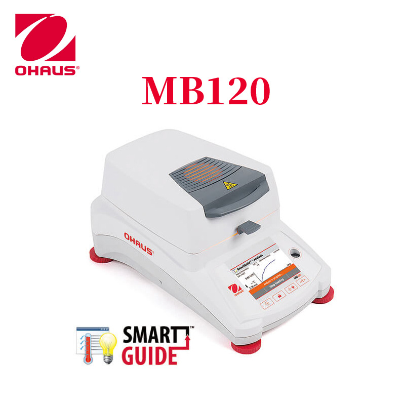 ohaus奥豪斯 MB120卤素快速水分测定仪水份分析仪茶叶粮食肉