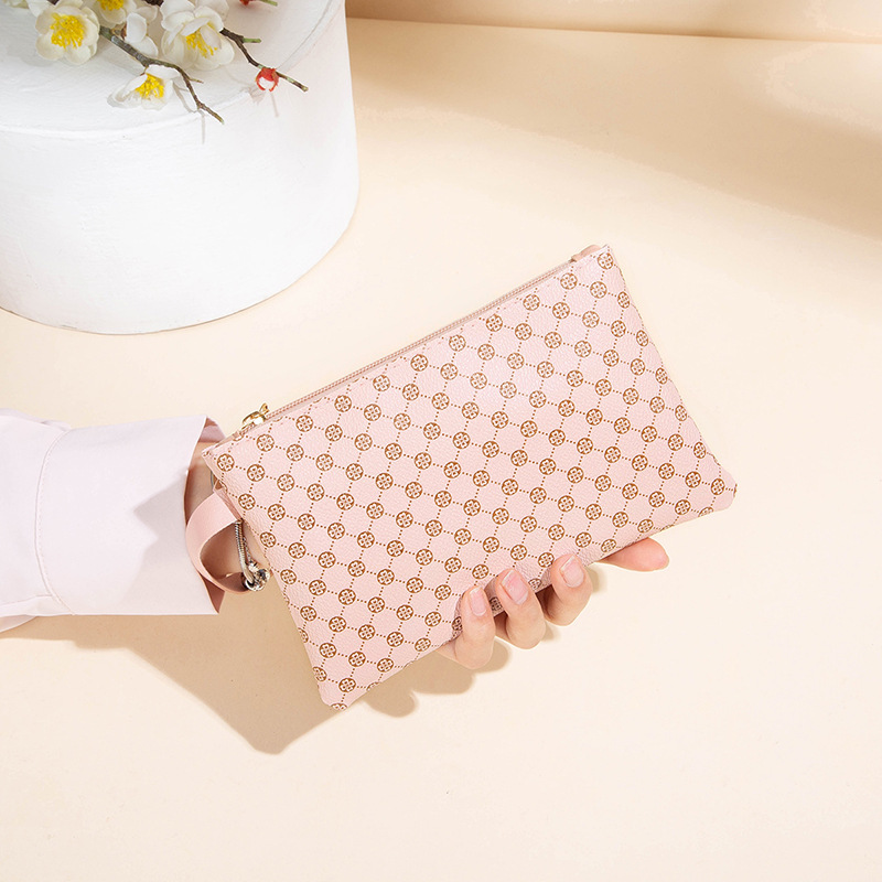 Cartera y Bolso de Mano Estampado para Mujer de PVC con Diseño Trenzado para Uso Diario image 11