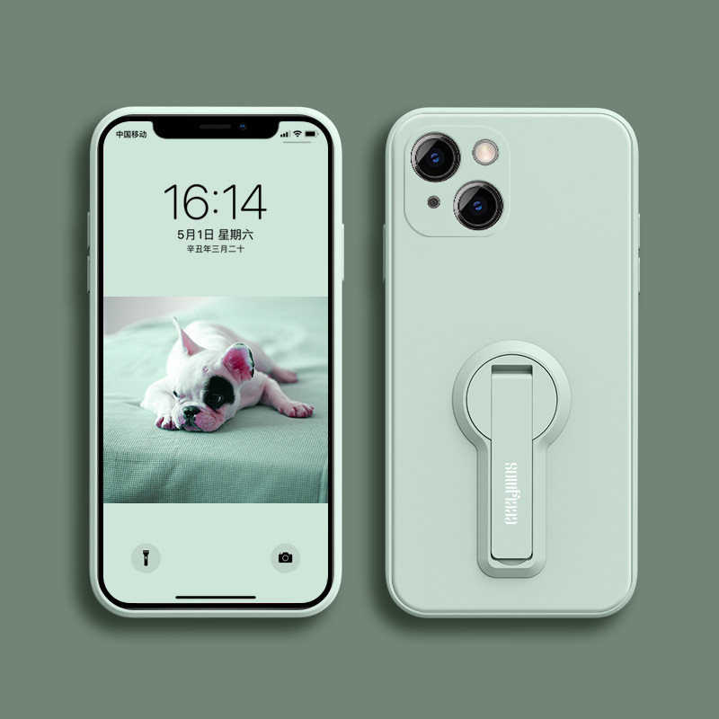 For Apple 14 phone case iPhone13/Pro/Max/7/X/XR/8 silicone case mini/13 solid color 6