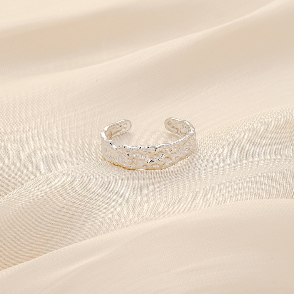 6g Weight Open Ring Classification Adjustable Ring Size 1 Piece Quantity Daily Occasion Stainless Steel Material Star, Heart Shape Pattern Women'S Gender Plating Design Simple Style Style Simple Style Star Heart Shape Stainless Steel Plating Open Ring 1 Piece 48
