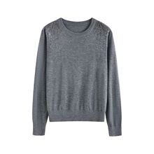 10219【高端全羊毛针织衫女秋冬2025新款设计感气质套头毛衣】