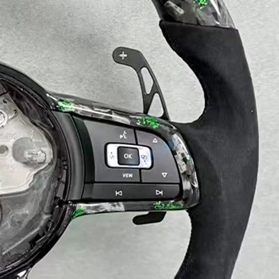 carbon fiber steering wheel — Steering wheel